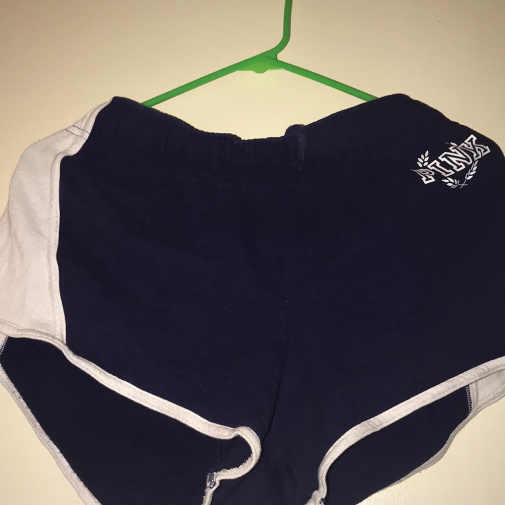 VS pink shorts